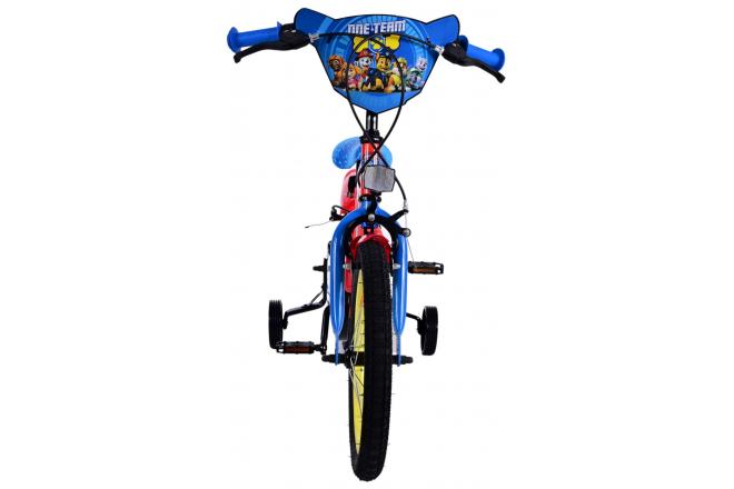 Rower dziecięcy Paw Patrol - Chłopcy - 16 cali - Czerwony - Dwa hamulce ręczne