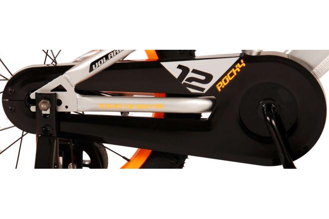 Volare Rocky Rower dziecięcy - Chłopcy - 16 cali - Szary