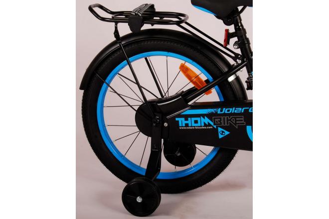 Rower dziecięcy Volare Thombike - Boys - 18 cali - Czarny Niebieski [CLONE]