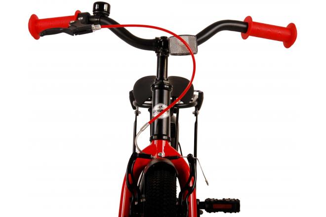 Rower dziecięcy Volare Thombike - Boys - 18 cali - Czarny Czerwony [CLONE]