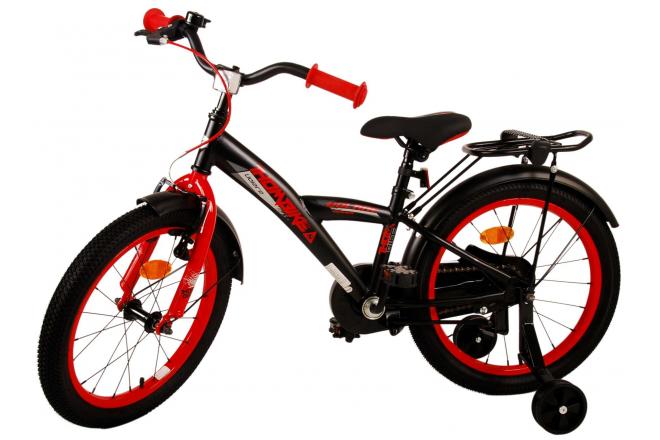 Rower dziecięcy Volare Thombike - Boys - 18 cali - Czarny Czerwony [CLONE]
