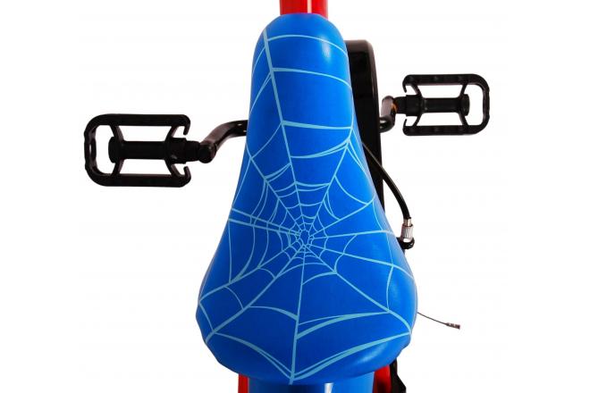 Rower dziecięcy Ultimate Spider-Man - chłopcy - 16 cali - niebieski/czerwony - dwa hamulce ręczne