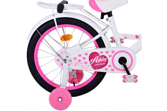 Rower dziecięcy Volare Ashley - dziewczęcy - 18 cali - biały [CLONE]