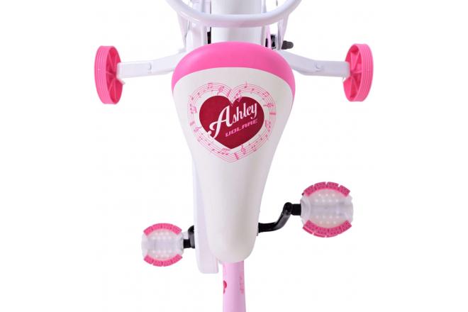 Rower dziecięcy Volare Ashley - dziewczęcy - 18 cali - różowy [CLONE]