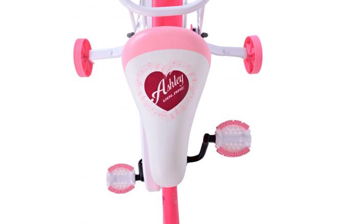 Rower dziecięcy Volare Ashley - Dziewczęcy - 18 cali - Różowy/Red [CLONE]