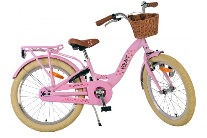 Rower dziecięcy Volare Blossom - dziewczęcy - 20 cali - różowy