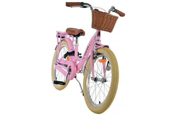 Rower dziecięcy Volare Blossom - dziewczęcy - 20 cali - różowy