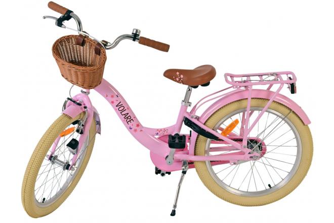 Rower dziecięcy Volare Blossom - dziewczęcy - 20 cali - różowy