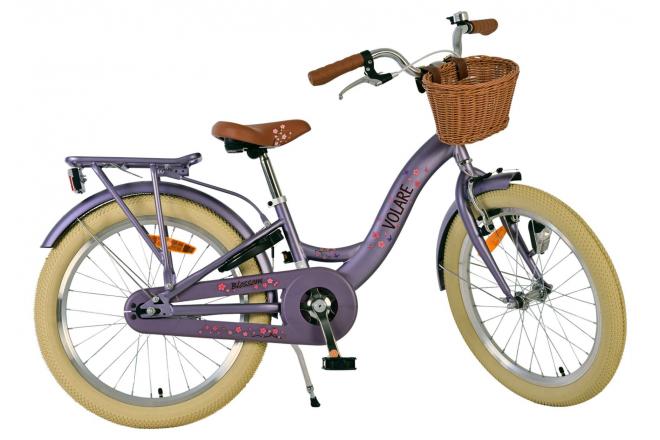 Rower dziecięcy Volare Blossom - Dziewczynki - 20 cali - Fioletowy
