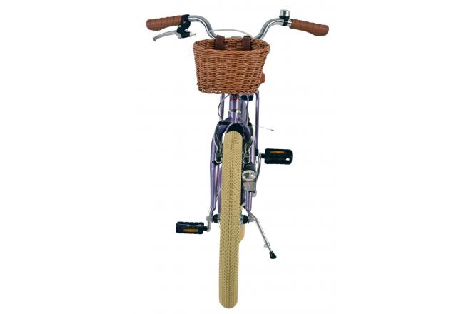 Rower dziecięcy Volare Blossom - Dziewczynki - 20 cali - Fioletowy