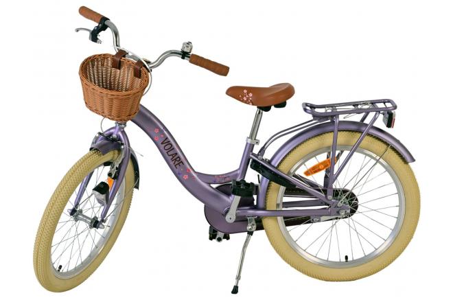 Rower dziecięcy Volare Blossom - Dziewczynki - 20 cali - Fioletowy