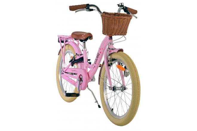 Rower dziecięcy Volare Blossom - Dziewczynki - 20 cali - Różowy - Dwa hamulce ręczne