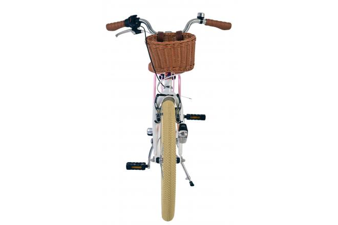 Rower dziecięcy Volare Blossom - Dziewczynki - 20 cali - Biały - Nexus 3 biegi