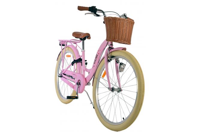 Rower dziecięcy Volare Blossom - Dziewczynki - 26 cali - Różowy - Nexus 3 biegi