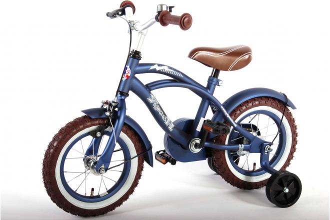 Rower dziecięcy Volare Blue Cruiser - Chłopcy - 12 cali - Niebieski - 95% zmontowane